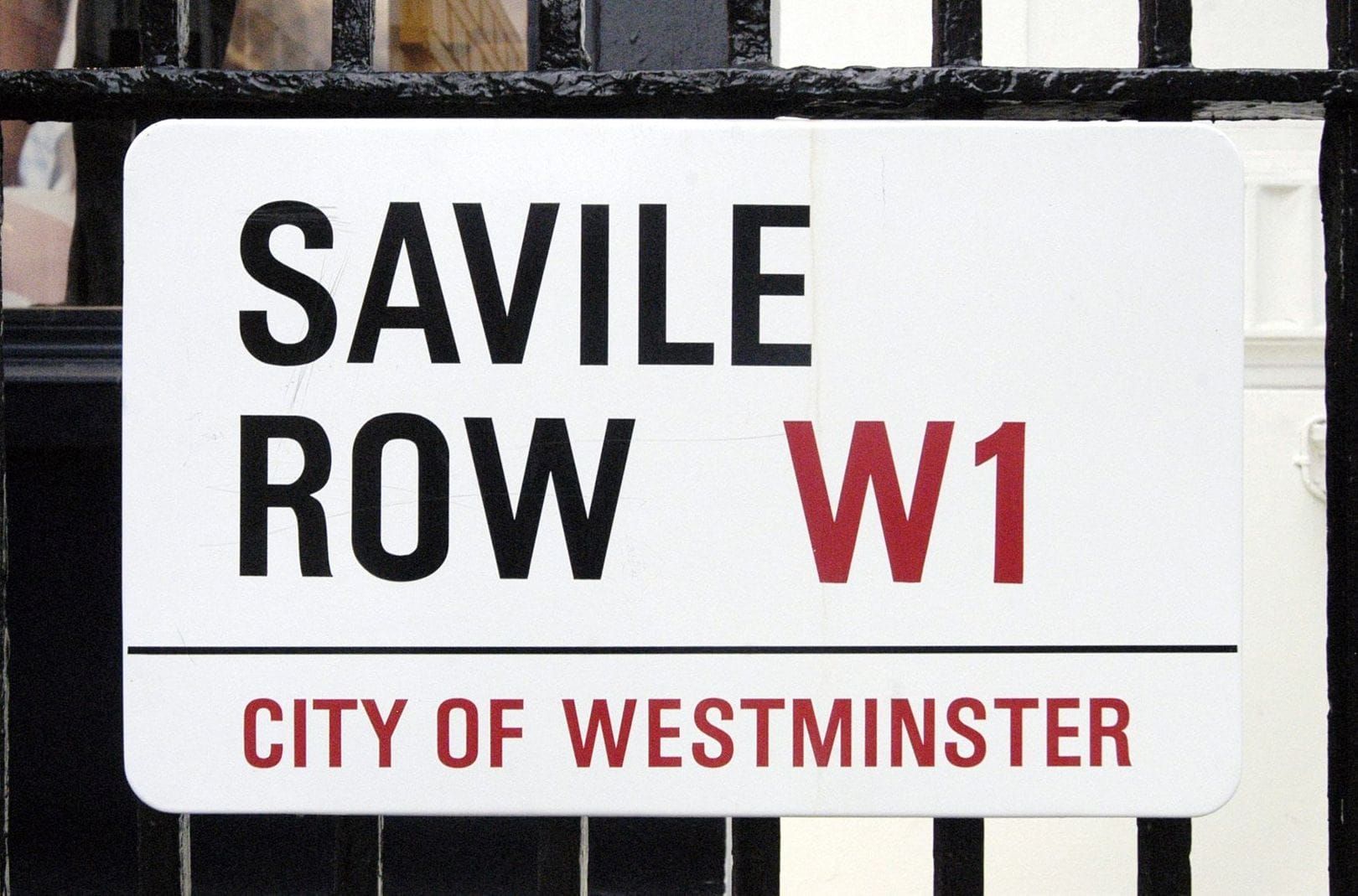 Savile Row in London